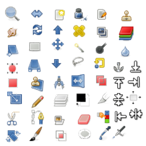 Gimp tools brushes keeps reverting back to white background Page 1