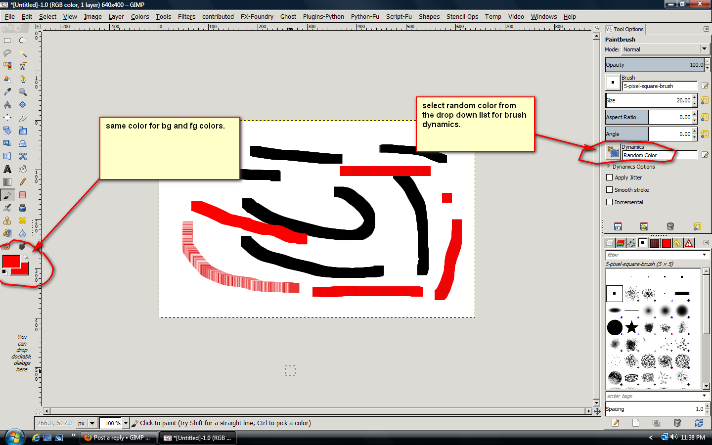 Pixelized Brushes for GIMP • GIMP Chat