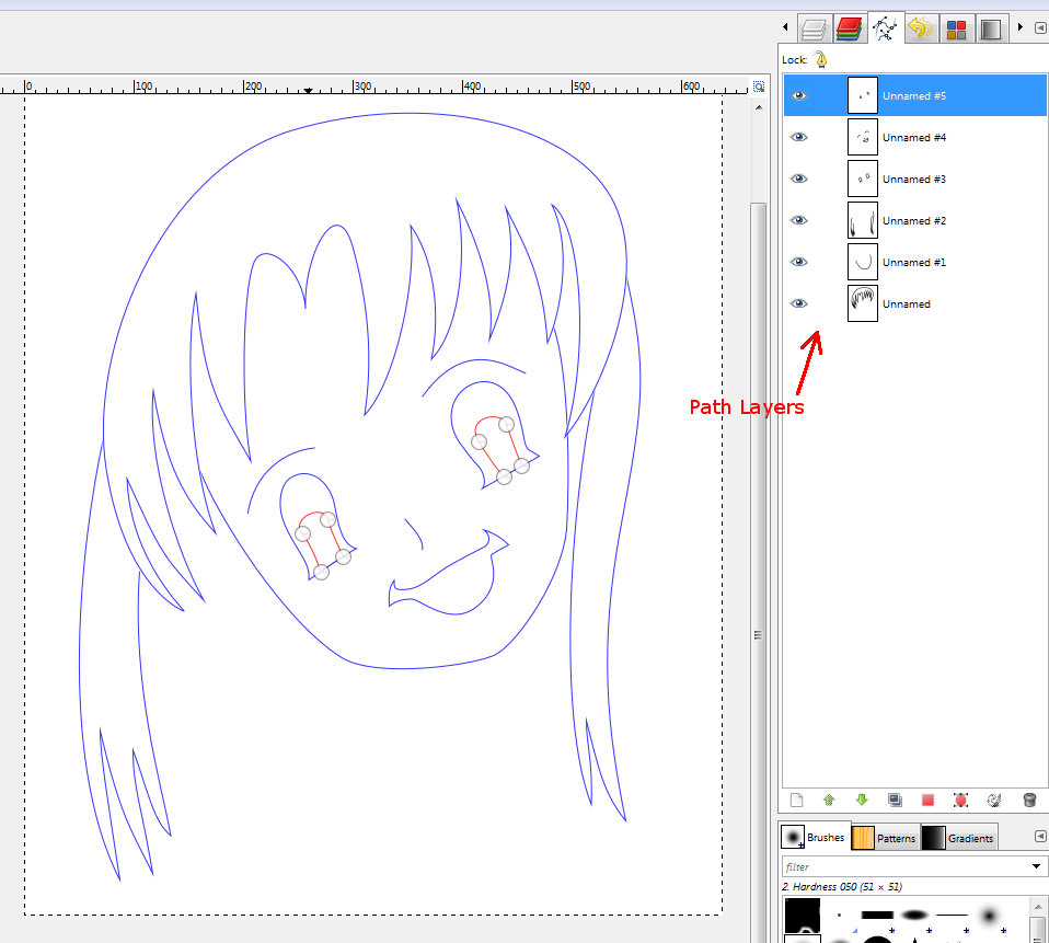 How To Draw Line Drawing In Gimp